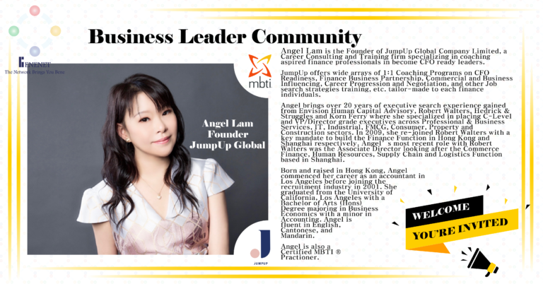 Business Leader Community - Angel Lam - JumpUp