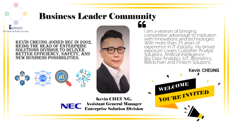 Business Leader Community - Kevin Cheung - NEC HK Ltd