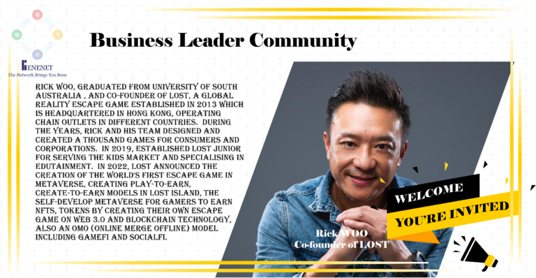 Business Leader Community - Rick WOO - LOST