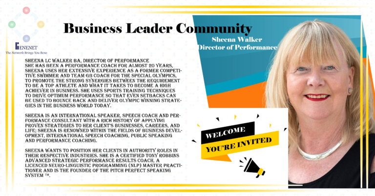 Business Leader Community - Sheena Walker